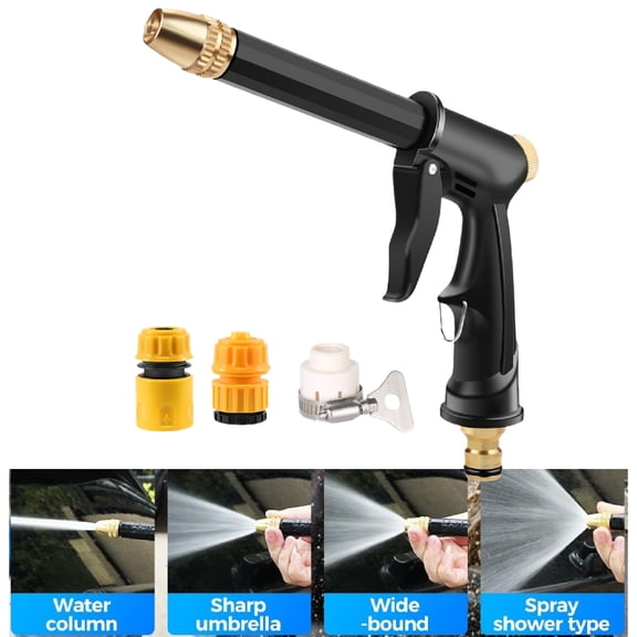 Pocket hose arrow pressure washer high pressure hose nozzle garden hose nozzle pressure washer garden hose wand with adjustable jet for car wash lawn garden cleaning