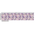 thumbnail image 3 of Ambesonne Floral Fabric by the Yard Upholstery, Peony Roses Modern Botanical, 10 Yards, Pale Fuchsia Blue Grey, 3 of 5