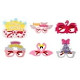 thumbnail image 1 of 6 Pack Birthday Funny Glasses Frame Party Decorations Birthday Photo Prop Cartoon Animal Frames, 1 of 5