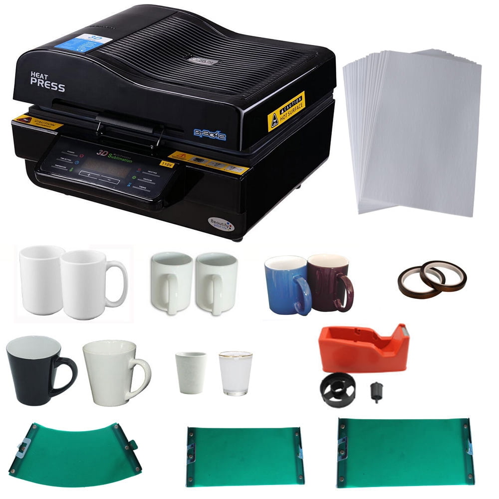 PRO A4 Dye Sublimation Transfer Paper Heat Press For Mugs Plates Printing 200PCS 