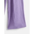 thumbnail image 3 of Wonder Nation Girls Ribbed Knit Wide Leg Jumpsuit with Short Sleeves, Sizes 4-18, 3 of 3