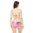 thumbnail image 5 of Pretty in Pink: Marble Strappy Bikini Set, Cute and Trendy Swimwear, 5 of 9