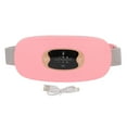 thumbnail image 2 of Electric Heated Waist Belt, Menstrual Heating Belt 800mAh Lithium Battery Automatic Shutdown 3 Vibration 3 Temperature Pink  For Women For Rest Use, 2 of 8