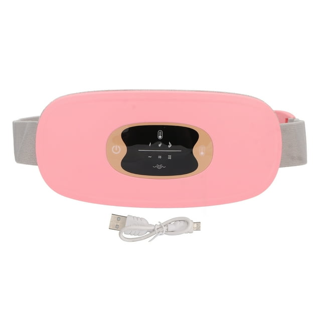 Menstrual Heating Belt, Electric Heated Waist Belt 800mAh Lithium Battery 3 Temperature For Daily Use