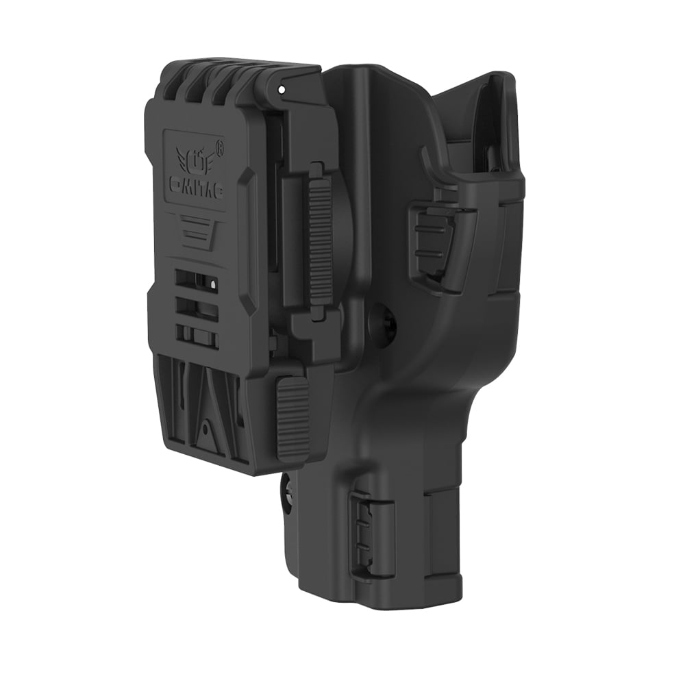 360° Rotation Beretta 92 Holster, OWB Holster For Beretta 92, Beretta 92FS,Beretta 98FS Retention Index Finger Released Holster Right Hand
