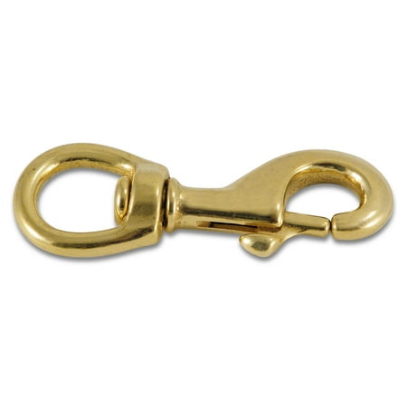 Swivel Eye Bolt Snap - Brass Swivel Eye Bolt Snap 825B