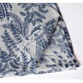 thumbnail image 2 of Vargottam White Leaves Print Cotton Muslin Napkins - Set of 12, 20-Inch, Luxurious Soft Cloth Napkins for Dining & Events, Absorbent, Washable & Tableware, 2 of 7