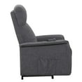 thumbnail image 2 of Herrera Power Lift Recliner with Wired Remote Charcoal, 2 of 5