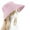 Pink, variant on Xysaqa Sun Visor Hats for Women, Women's Summer Wide Brims Ponytail Hats Foldable Hat Straw Sun Hats for Women Sun Protection Travel Beach Hat