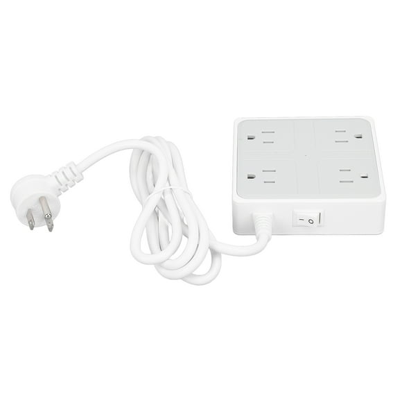 Estacia de Carga de Escritorio, Tira de Enchufe Plana Portátil Flexible Ligero 4 Puntos de Venta 3 Puertos USB para Cruceros de ViJes del Hotel