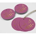 thumbnail image 4 of Inkdotpot Gold Foil Paper Hang Tags Made With Love Text Favor Tags 50 Pieces, 4 of 6