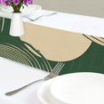 thumbnail image 4 of Yayeee Table Runner 70 inches Long Home Kitchen Dinning Party Decoration, Beige Abstract, 4 of 7