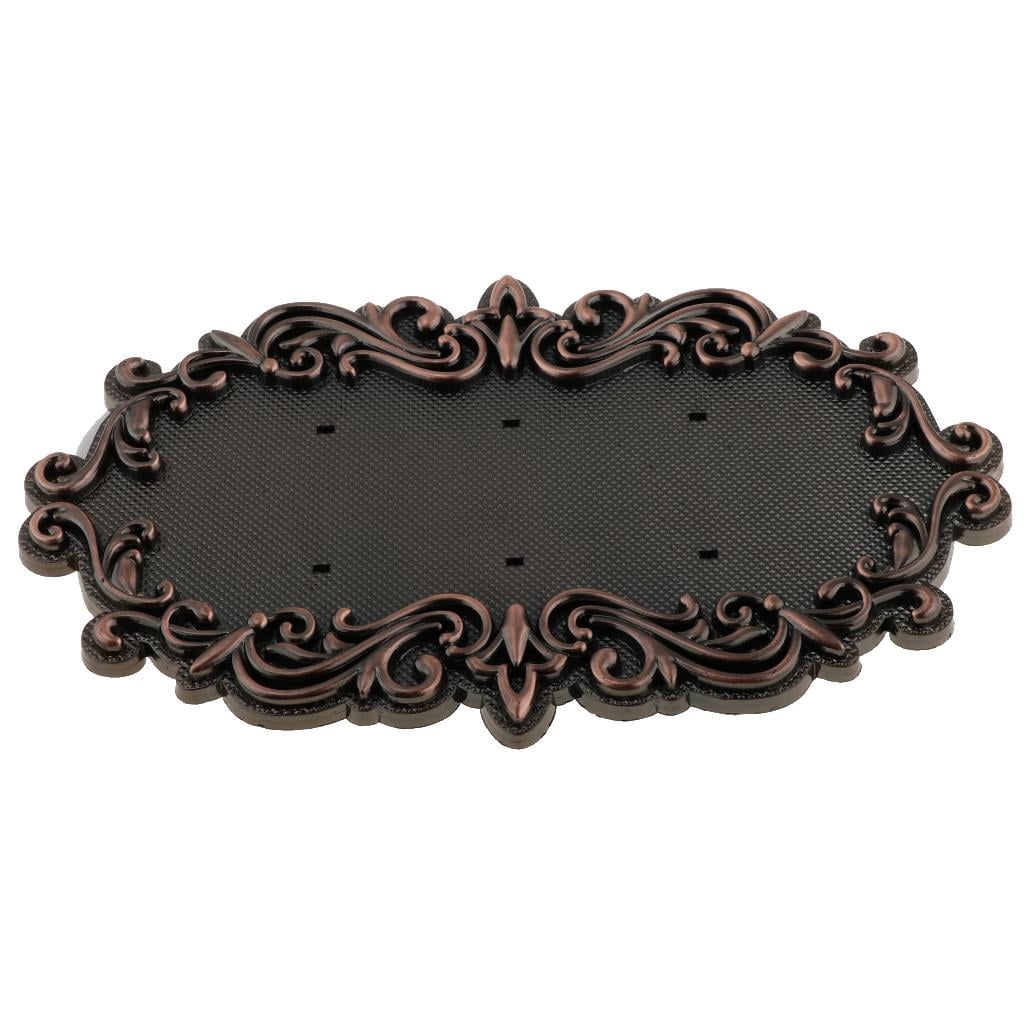 ABS Classical Plaque Kit Detachable House Number Street Address Sign Home Address Plaque