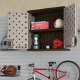 thumbnail image 3 of Suncast Armoire de Rangement Murale de Garage à Étagère Unique en Résine de 4 Pieds Cubes (Lot de 8), 3 of 6