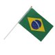 thumbnail image 2 of 12pcs Mini Flags Handwaving flag Brazil Brazilian National Flags Hand Waving Flags Plastic, 2 of 3