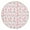 Pink Christmas Santa, variant on Pink Christmas Santa and Penguin Pattern Round Fitted Tablecloth with Elastic Edge,Dining Table Cover Waterproof,Outdoor Round Tablecloth for Camping,Dining,Indoor and Outdoor