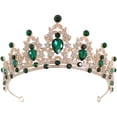 thumbnail image 1 of KAKOWELY Tiara nupcial de cristal, corona, tiara, tocado de boda, diadema de cumpleaños, accesorio para el cabello, 1 of 4