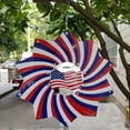 thumbnail image 4 of 3D Dynamic Rotating Wind Chime Stainless Steel Color Metal Sheet Wind Rotating Energy Courtyard Art Outdoor Metal Hanging Wind Chime, 4 of 6