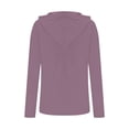 thumbnail image 4 of Paiwinds Women's Casual Long Sleeve Sun Protection Shirt with Thumb Holes and Hood - Lightweight UPF 50+ Breathable Fabric for Outdoor Everyday Wear, 4 of 9
