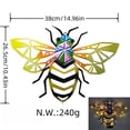 thumbnail image 3 of Xihbxyly Oferta Del Día Prime Liquidación de Hoy Abeja para Decoración de Patio, Energía Solar, Artesanía de Hierro, Regalo, Estilo Europeo, Nueva Decoración de Insectos Grandes, 3 of 6