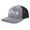 Heather Grey/Black, variant on Mens 2024 Trump Save America Vance Mesh Back Trucker Hat-Heather Grey/Black
