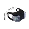 thumbnail image 3 of LED Bicycle Frog Lights, Silicone Waterproof Night Riding Safety Warning Lights for Road & Mountain Bikes, Front and Rear Cycling Tail Lights with 3 Flashing Modes, 3 of 8