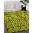 thumbnail image 2 of Ahgly Company Indoor Round Patterned Olive Green Area Rugs, 8' Round, 2 of 6