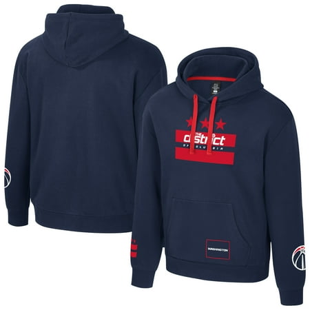 Unisex Stadium Essentials Navy Washington Wizards City Star Hoodie