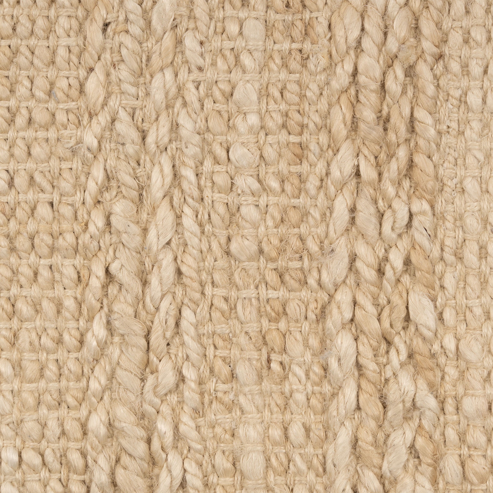 Ox Bay Newly Transitional Braided Light Jute Handmade Area Rug, 7'9" x 9'9"