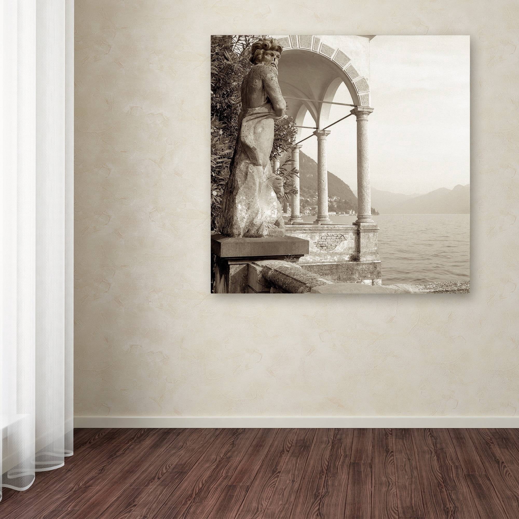 Trademark Fine Art "Giardini Italiano IV" Canvas Art by Alan Blaustein