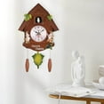 thumbnail image 3 of pitrice Vintage Style Cuckoo Wall Clock Hanging Alarm Silent for Office C, 3 of 8