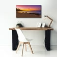 thumbnail image 4 of Epic Graffiti 'Sunset Beach' by Jonathan Ross, Canvas Wall Art, 40"x20", 4 of 8