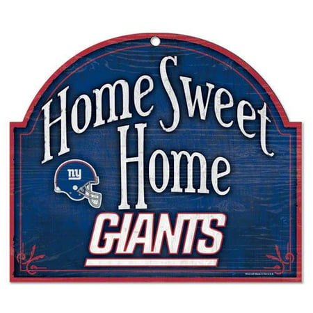 NFL - New York Giants Home Sweet Home Wood Sign