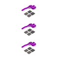thumbnail image 2 of xinxixnxx 1/2/3/5 Improved Performance Turn Signal Lever For Enhanced Wheel Handling Exact Fit purple 12.5*3*2.9cm 3PCS, 2 of 6