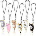 thumbnail image 2 of 6 count  Phone Charm Kawaii Cell Phone Charms Cute   Strap Aesthetic   Chain Accessories for Decoration, Backpack, Wallet,  Pendant, 2 of 7