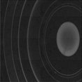 thumbnail image 1 of Ahgly Company Indoor Square Patterned Night Black Area Rugs, 5' Square, 1 of 6