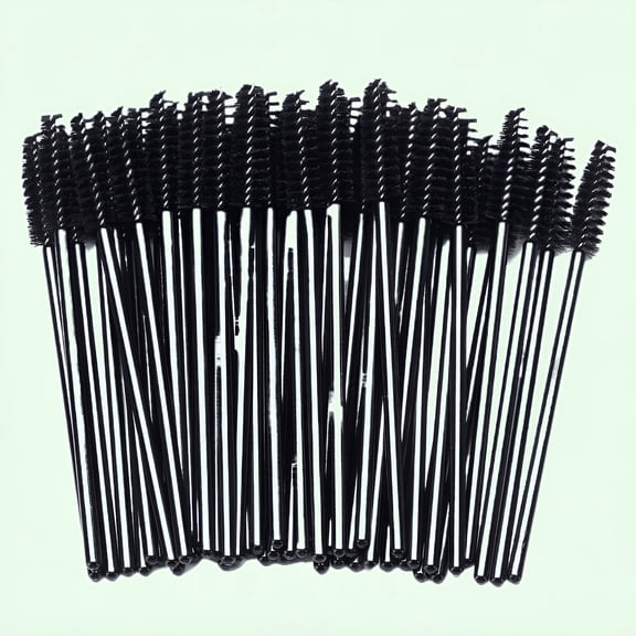 RAGUPEL Disposable Eyelash Spoolies Mascara Brush Applicator - 100 Pcs