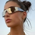 thumbnail image 6 of T-HOTLYST Cool Futuristic Wrap Around Sunglasses for Men and Women Fashionable Cyber Punk Styles Eyeglasses with UV400 Protections, 6 of 15