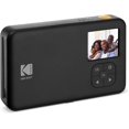 thumbnail image 4 of Kodak Mini Shot Instant Film Camera and Photo Printer, Includes 8 Prints Wirelessly Print from your Mobile Device, Full Color 4-Pass Printing, LCD Viewfinder Compatible w/ iOS & Android (Black), 4 of 4