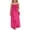 Dress 107#Hot Pink, variant on ZXLBBD Girls Dresses Solid Color Backless Straps Comfort Cozy Soft Summer Beach Sundress Homewear for Toddler and Kids Casual Long Dress