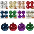 thumbnail image 4 of 4 bolas de Navidad, adornos para árbol de Navidad, bolas colgantes para árbol de Navidad, decoración para fiestas en el hogar, regalos de Año Nuevo 2024, Navidad, 4 of 5