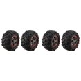 thumbnail image 1 of para 1/10 9125 RC Camiones Llantas de Automóviles Ruedas 25-ZJ02 para Alta Velocidad 9125 RC Coches S920 RC Camiones (4 Piezas), 1 of 8