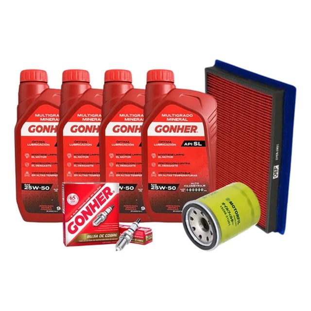Kit De Afinacion Sentra 2004 2006 1.8l, 2.5l B Gonher 25w50