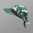 thumbnail image 2 of Xmyrz Women Outdoor Bandana Baseball Cap Attached Scarf Sun Protection Breathable Curved Brim Adjustable Summer Hat Green, 2 of 2