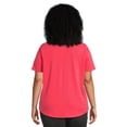 thumbnail image 3 of Terra & Sky Women’s Plus Size V-Neck Tee, 3 of 5