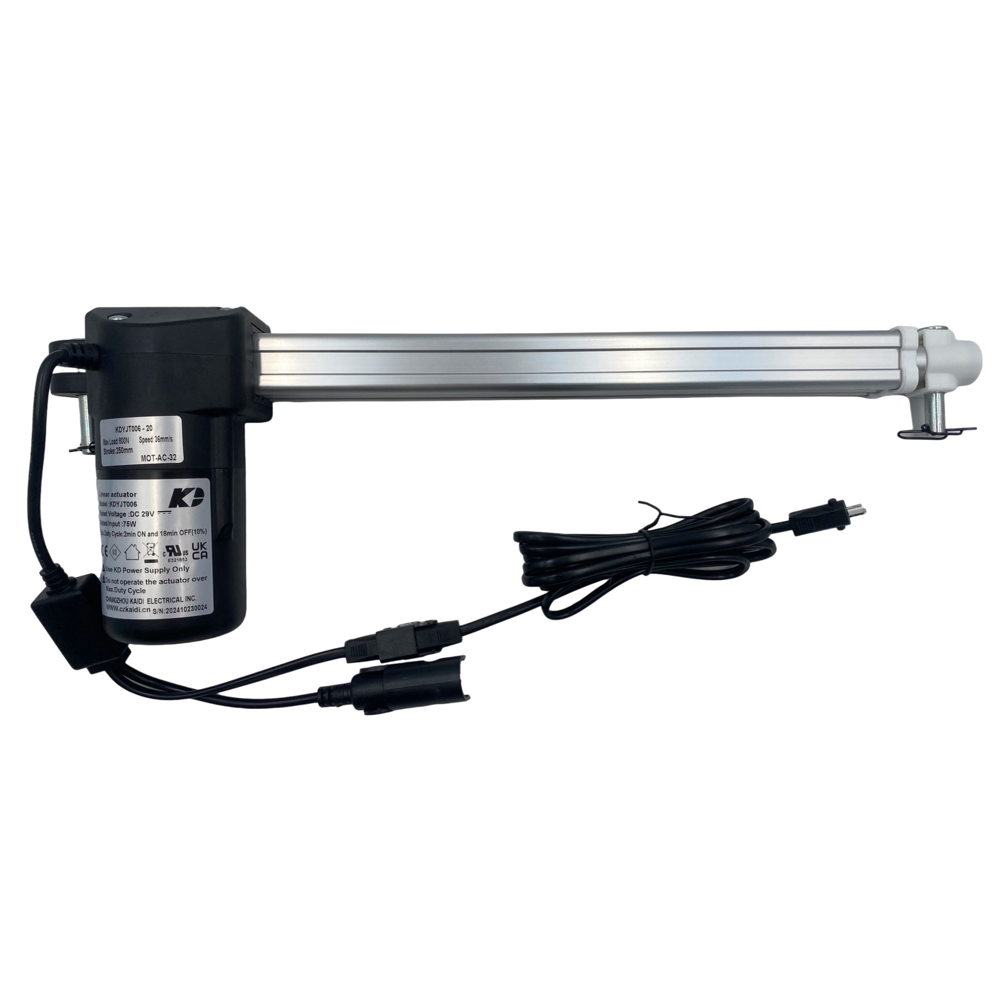 Power Recliner Couch Lift Chairs Kaidi Linear Actuator Model KDYJT006-20 Motor Replacement Kit