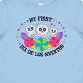 thumbnail image 4 of Inktastic My 1st Dia De Los Muertos with Sugar Skulls and Flowers Boys or Girls Baby T-Shirt, 4 of 5