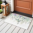 thumbnail image 4 of Eucalyptus Leaves Entryway Rug 2'x3'&nbsp; Non Slip Front Door Mats, Sage Green Weeping Summer Botanical Entrance Rugs Indoor Outdoor Carpet, Washable Floor Mats Small Area Rug for Bedroom Kitchen, 4 of 8
