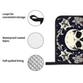 thumbnail image 2 of XMXT Heat Resistant Oven Mitts and Pot Holders Sets, Skulls Decor Background Oven Mitt Hot Pads Kitchen Cooking BBQ Gloves, 4 Pcs, 2 of 8