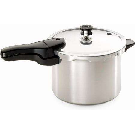 Presto 6-Quart Aluminum Pressure Cooker, Silver